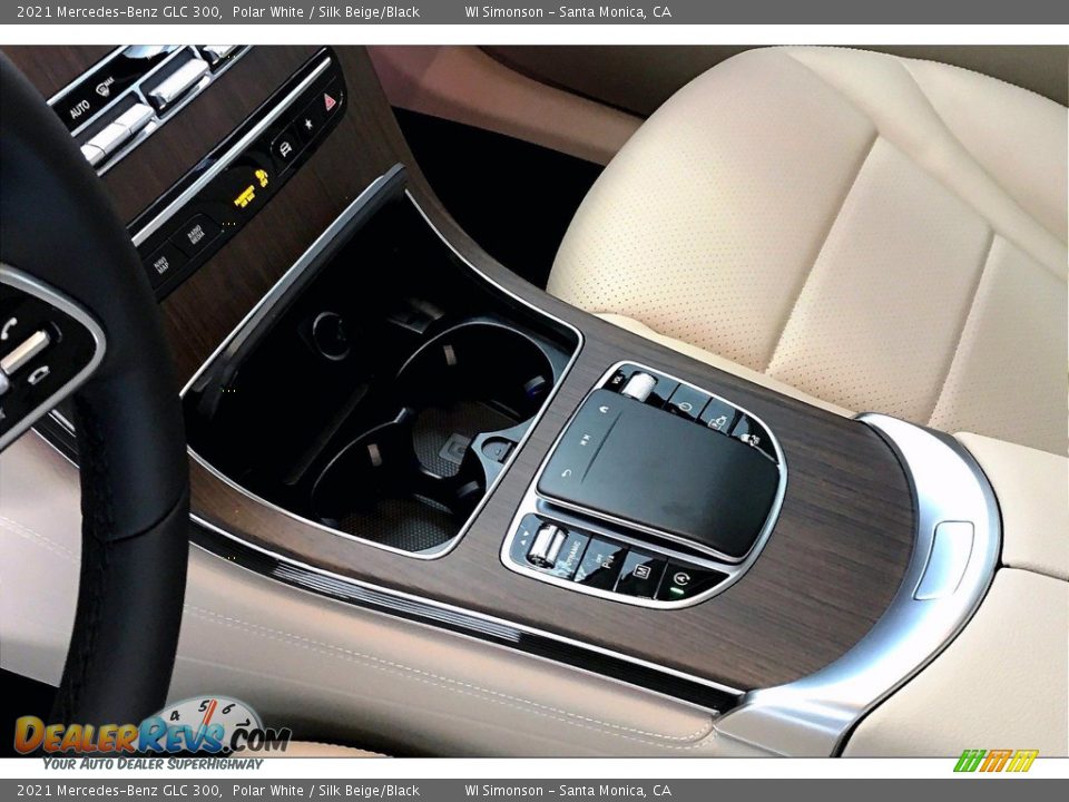 2021 Mercedes-Benz GLC 300 Polar White / Silk Beige/Black Photo #7