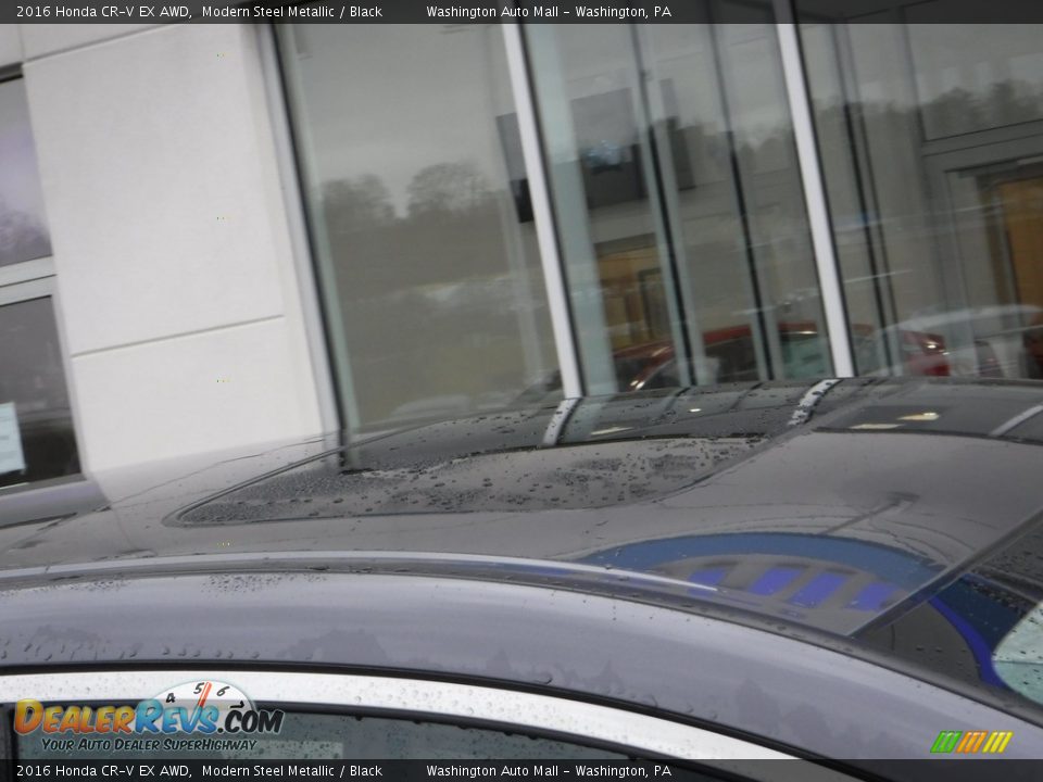 2016 Honda CR-V EX AWD Modern Steel Metallic / Black Photo #4