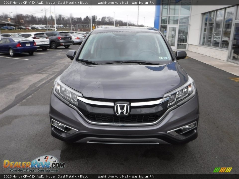 2016 Honda CR-V EX AWD Modern Steel Metallic / Black Photo #5