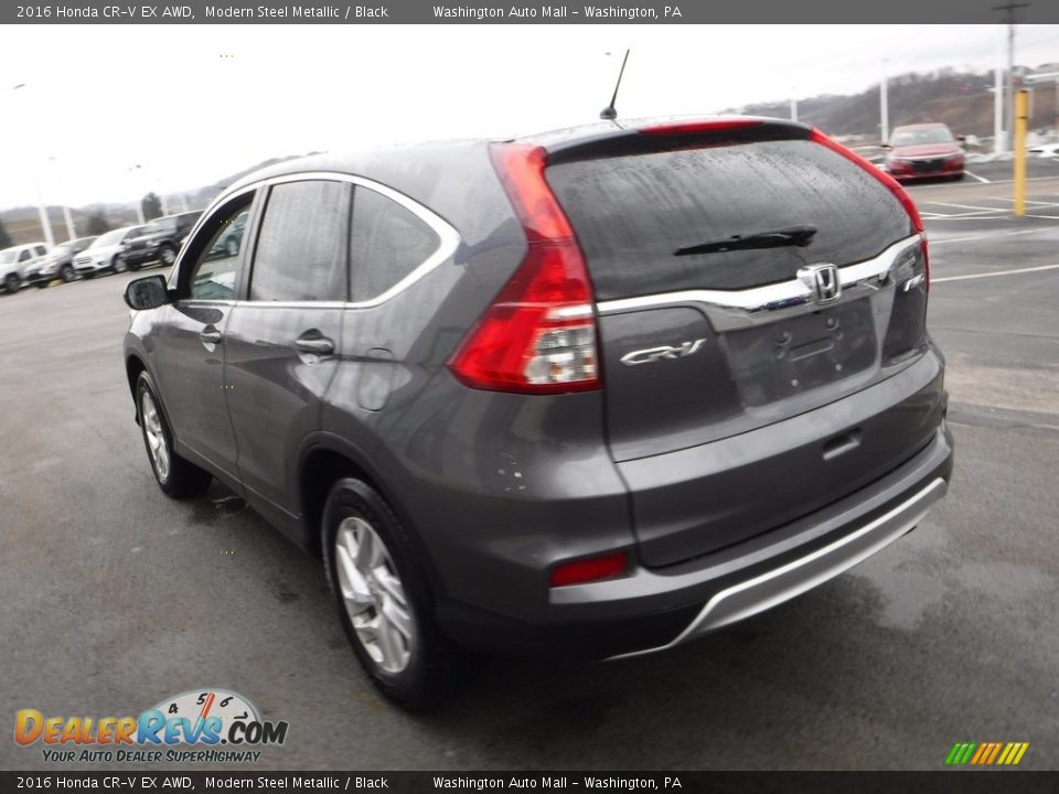 2016 Honda CR-V EX AWD Modern Steel Metallic / Black Photo #8