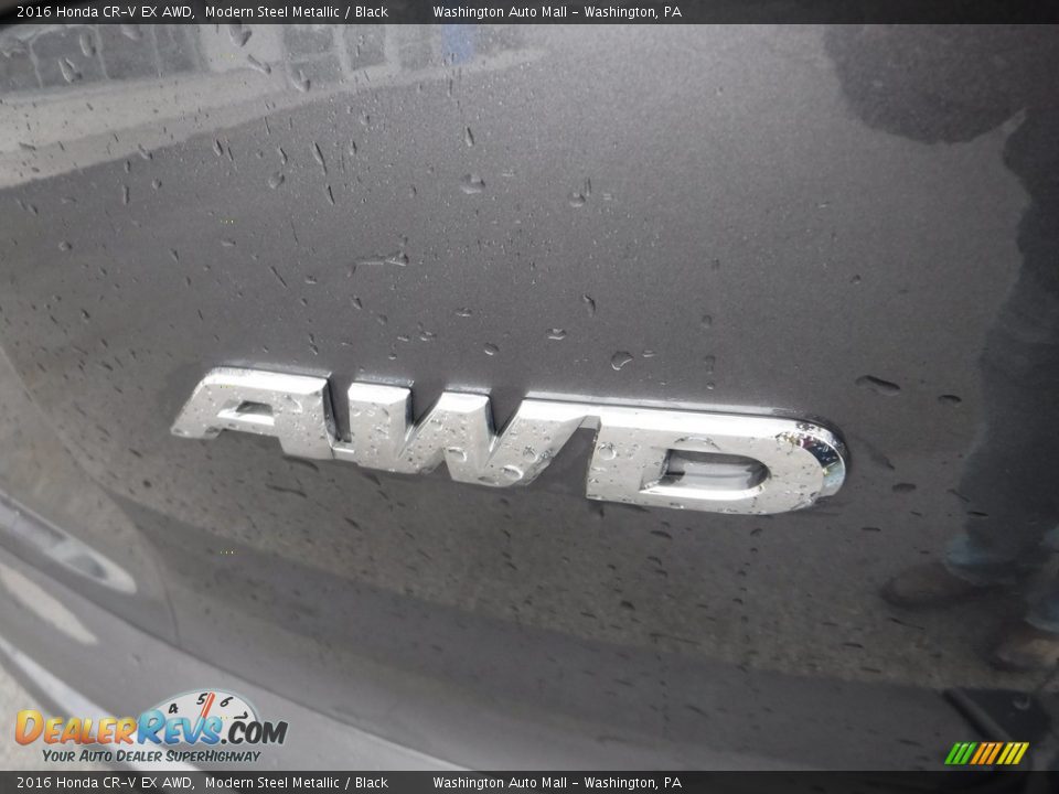 2016 Honda CR-V EX AWD Modern Steel Metallic / Black Photo #11