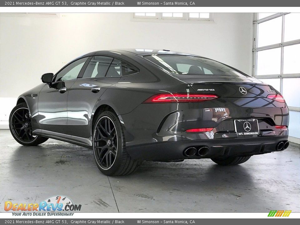 2021 Mercedes-Benz AMG GT 53 Graphite Gray Metallic / Black Photo #2