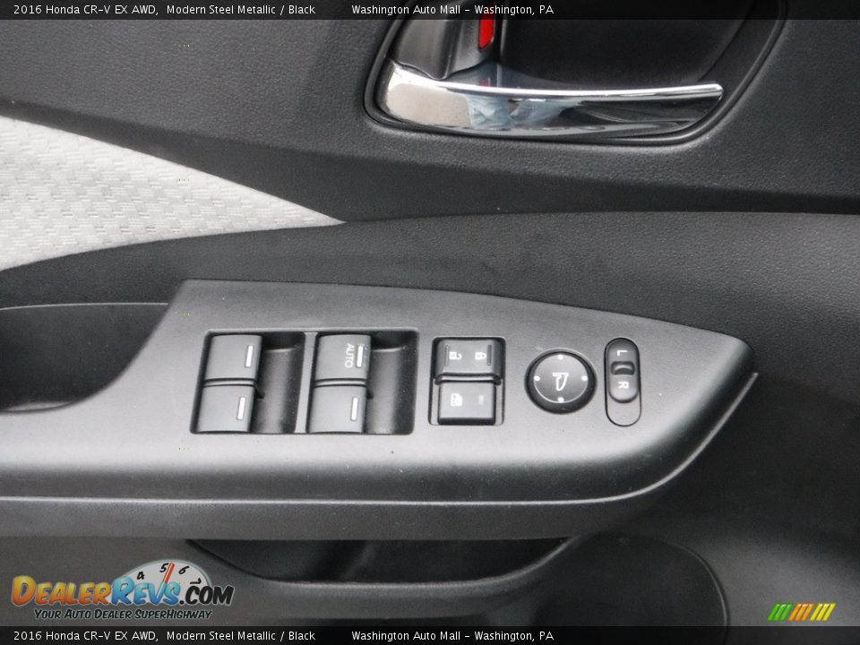 2016 Honda CR-V EX AWD Modern Steel Metallic / Black Photo #15