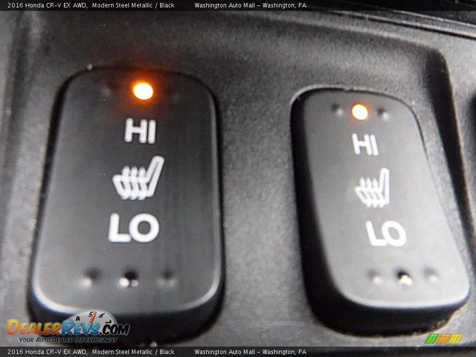 2016 Honda CR-V EX AWD Modern Steel Metallic / Black Photo #18