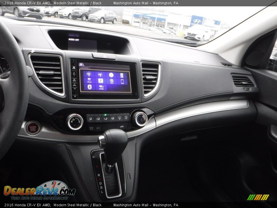 2016 Honda CR-V EX AWD Modern Steel Metallic / Black Photo #19