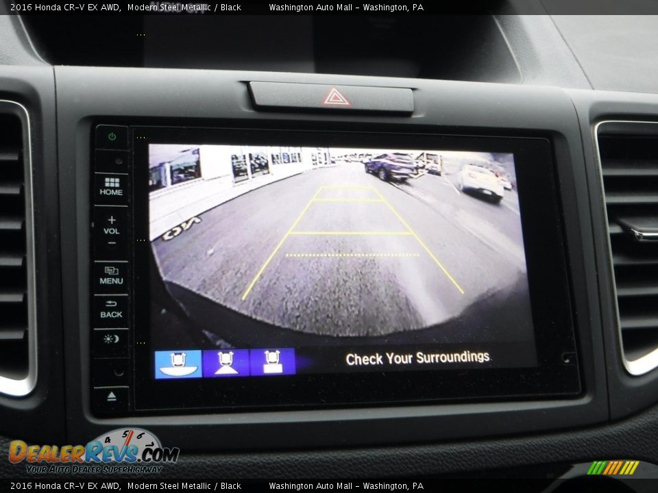 2016 Honda CR-V EX AWD Modern Steel Metallic / Black Photo #20