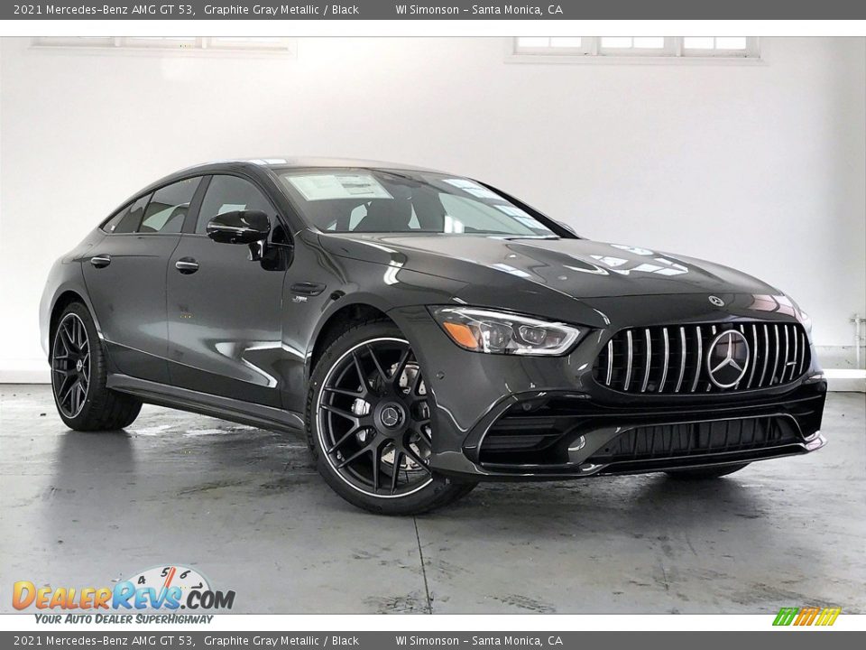 Front 3/4 View of 2021 Mercedes-Benz AMG GT 53 Photo #12