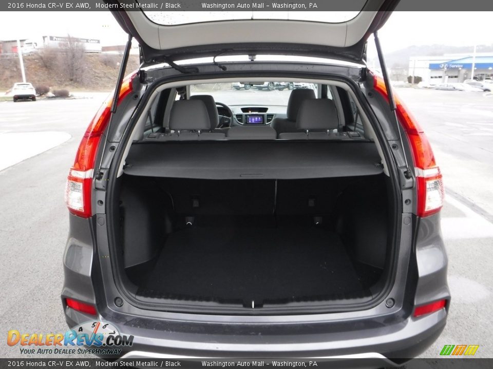2016 Honda CR-V EX AWD Modern Steel Metallic / Black Photo #25