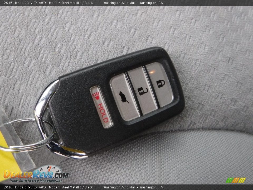 2016 Honda CR-V EX AWD Modern Steel Metallic / Black Photo #26