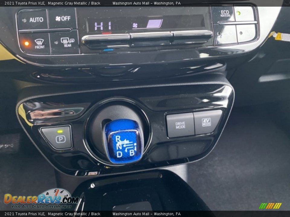 2021 Toyota Prius XLE Magnetic Gray Metallic / Black Photo #16