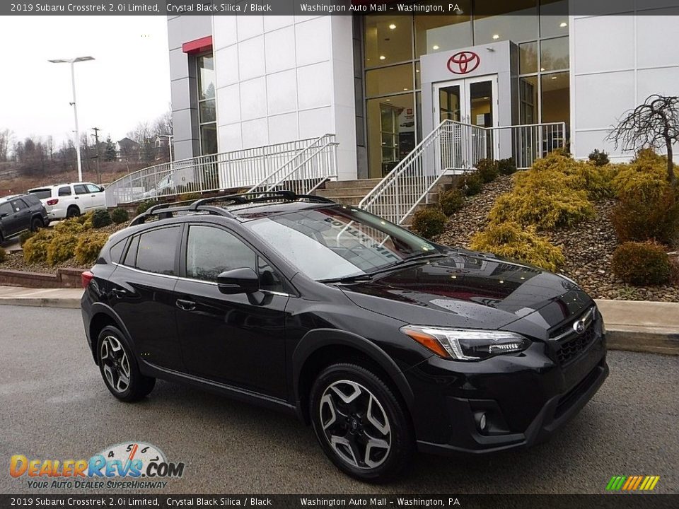 2019 Subaru Crosstrek 2.0i Limited Crystal Black Silica / Black Photo #1