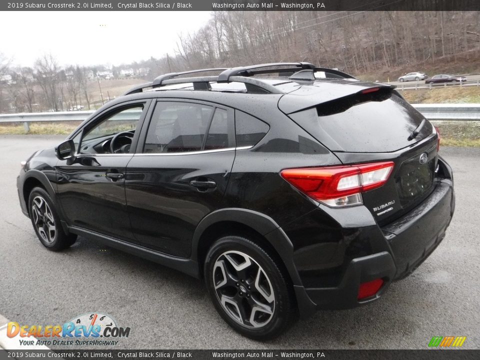 2019 Subaru Crosstrek 2.0i Limited Crystal Black Silica / Black Photo #11