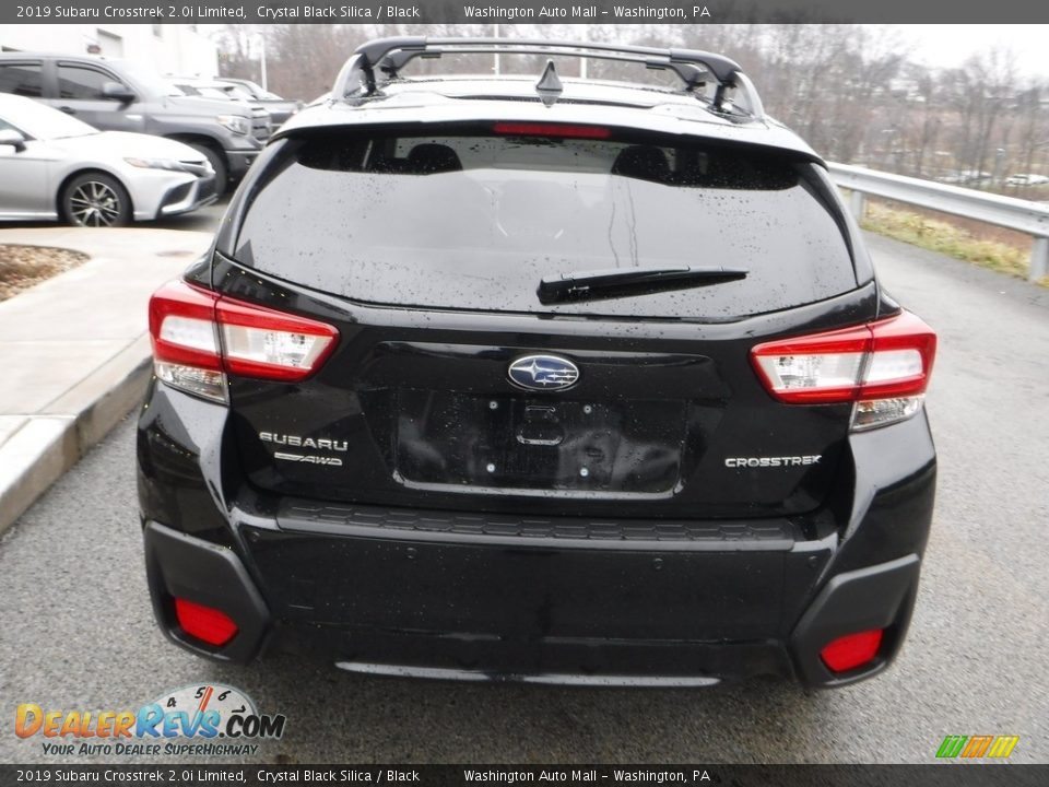 2019 Subaru Crosstrek 2.0i Limited Crystal Black Silica / Black Photo #12