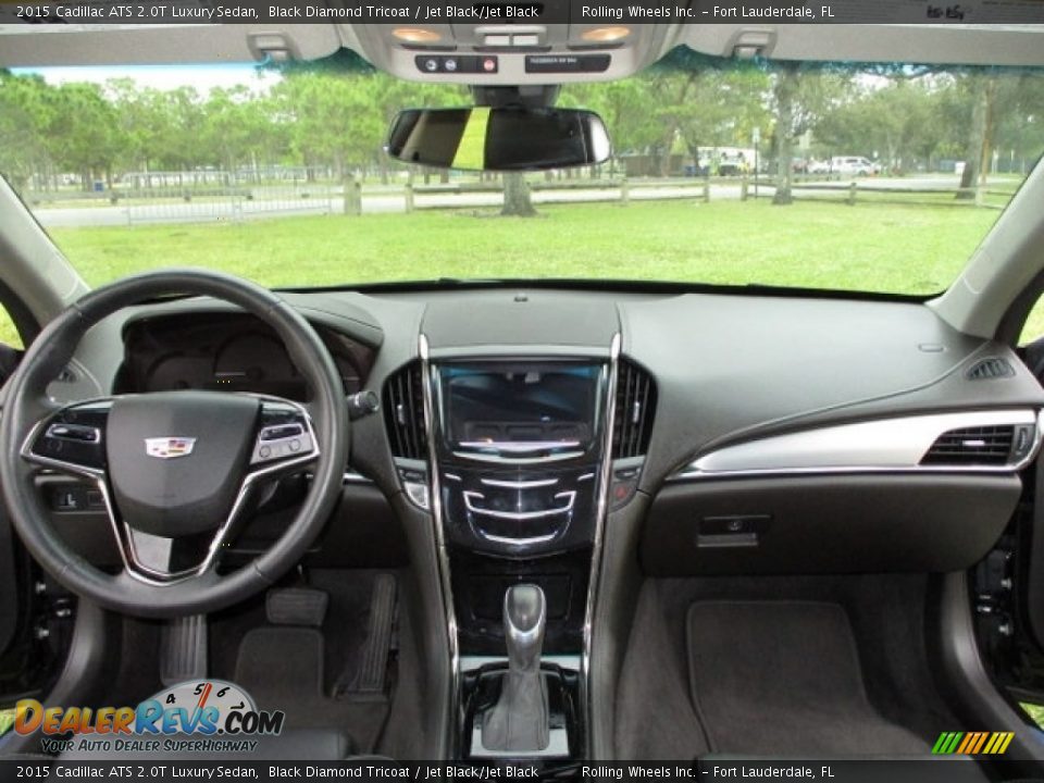 Dashboard of 2015 Cadillac ATS 2.0T Luxury Sedan Photo #6