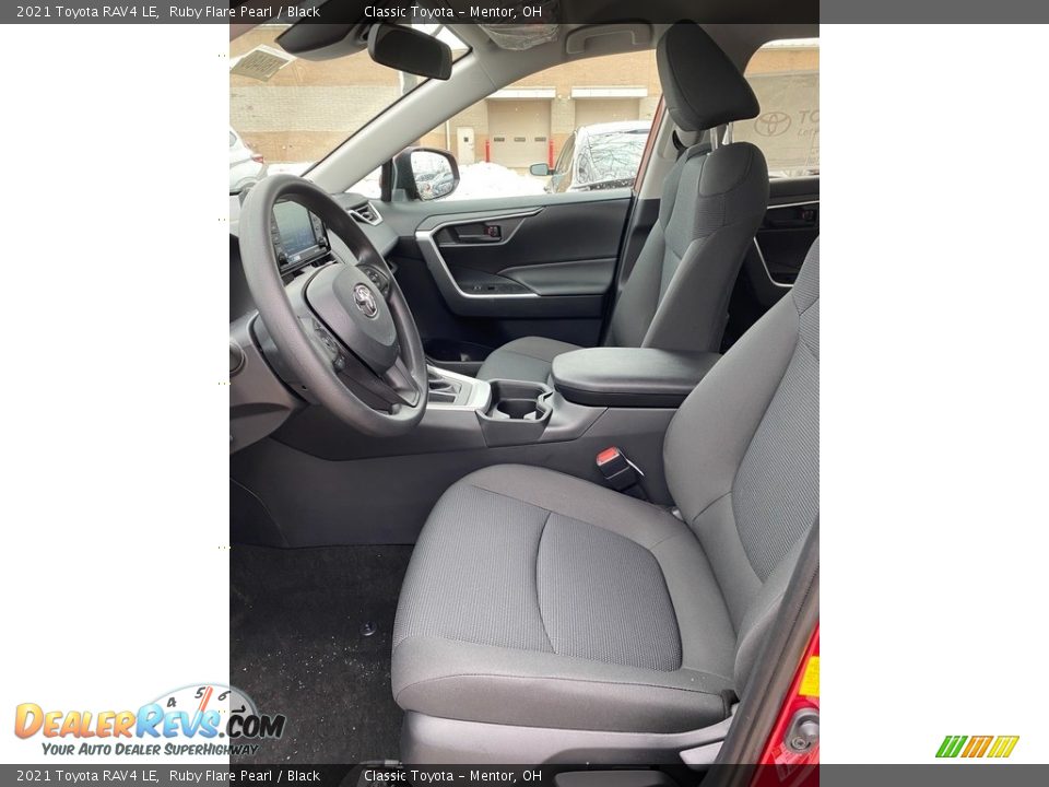 2021 Toyota RAV4 LE Ruby Flare Pearl / Black Photo #2