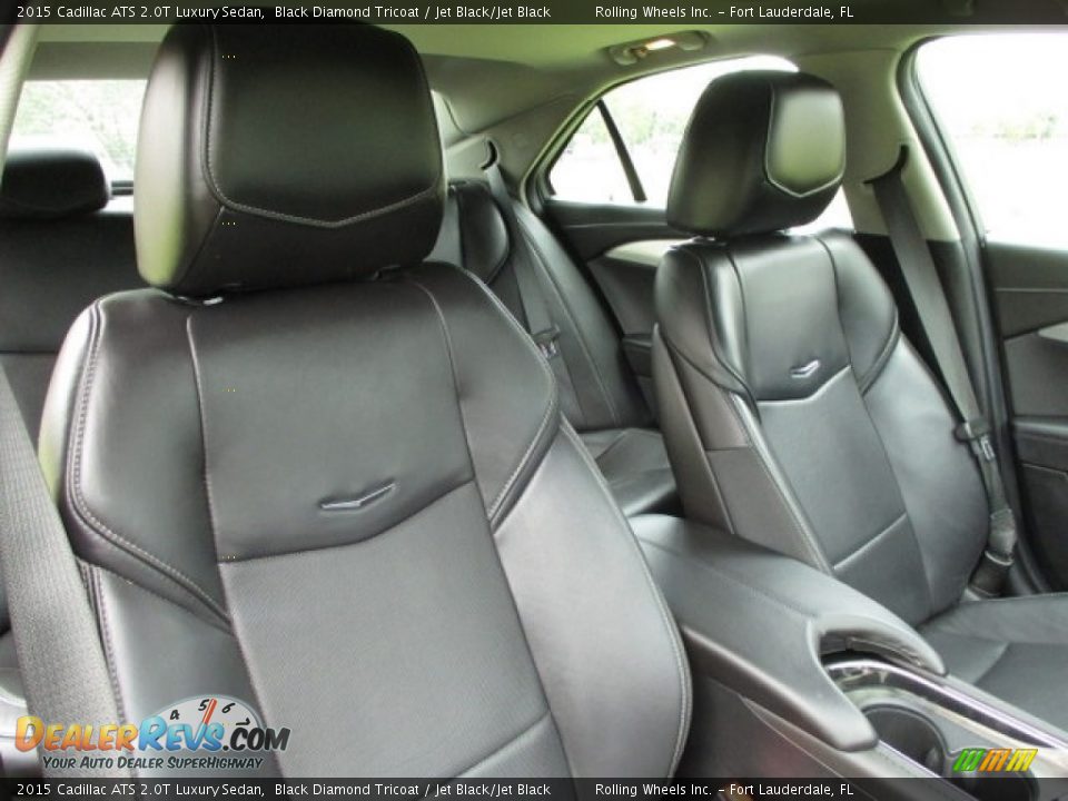 Front Seat of 2015 Cadillac ATS 2.0T Luxury Sedan Photo #8