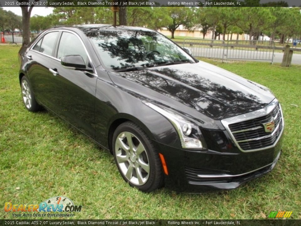 Front 3/4 View of 2015 Cadillac ATS 2.0T Luxury Sedan Photo #13