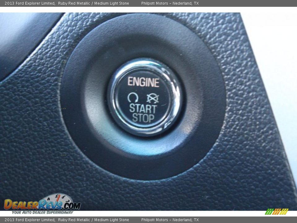 2013 Ford Explorer Limited Ruby Red Metallic / Medium Light Stone Photo #17