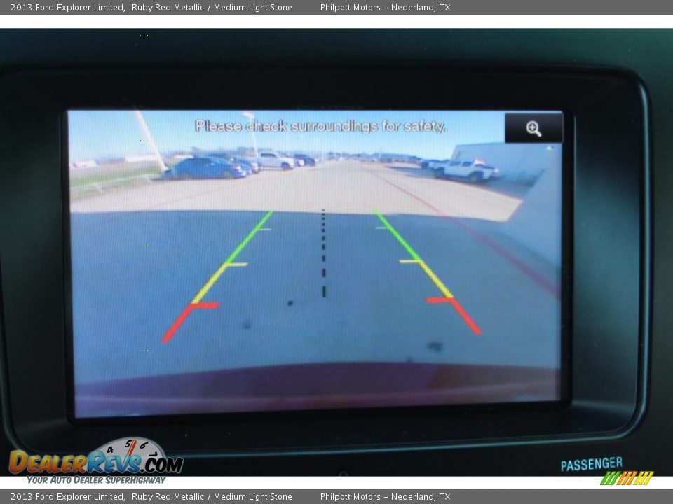 2013 Ford Explorer Limited Ruby Red Metallic / Medium Light Stone Photo #18