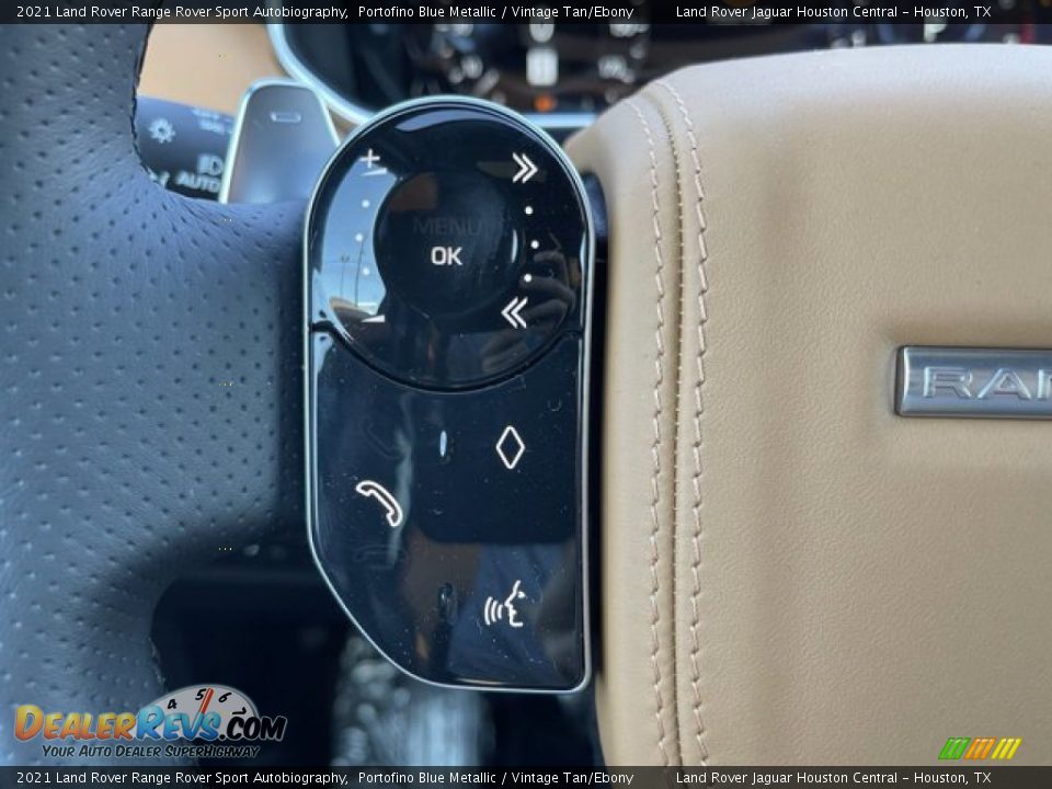 2021 Land Rover Range Rover Sport Autobiography Steering Wheel Photo #18