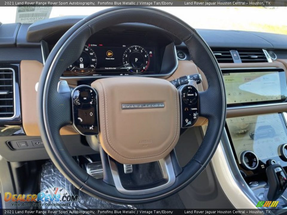 2021 Land Rover Range Rover Sport Autobiography Steering Wheel Photo #20