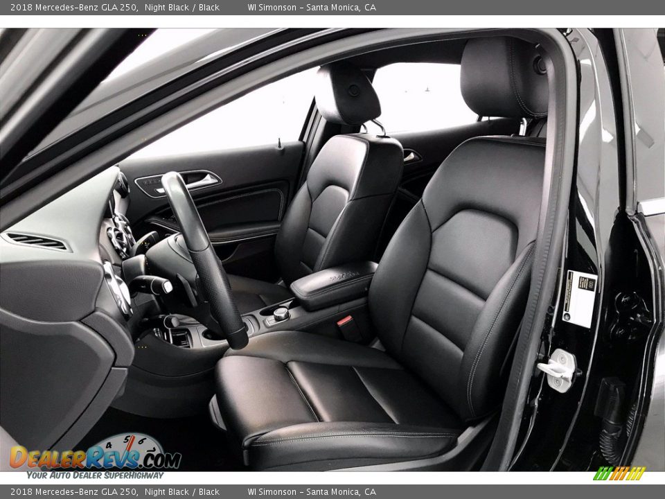 2018 Mercedes-Benz GLA 250 Night Black / Black Photo #18