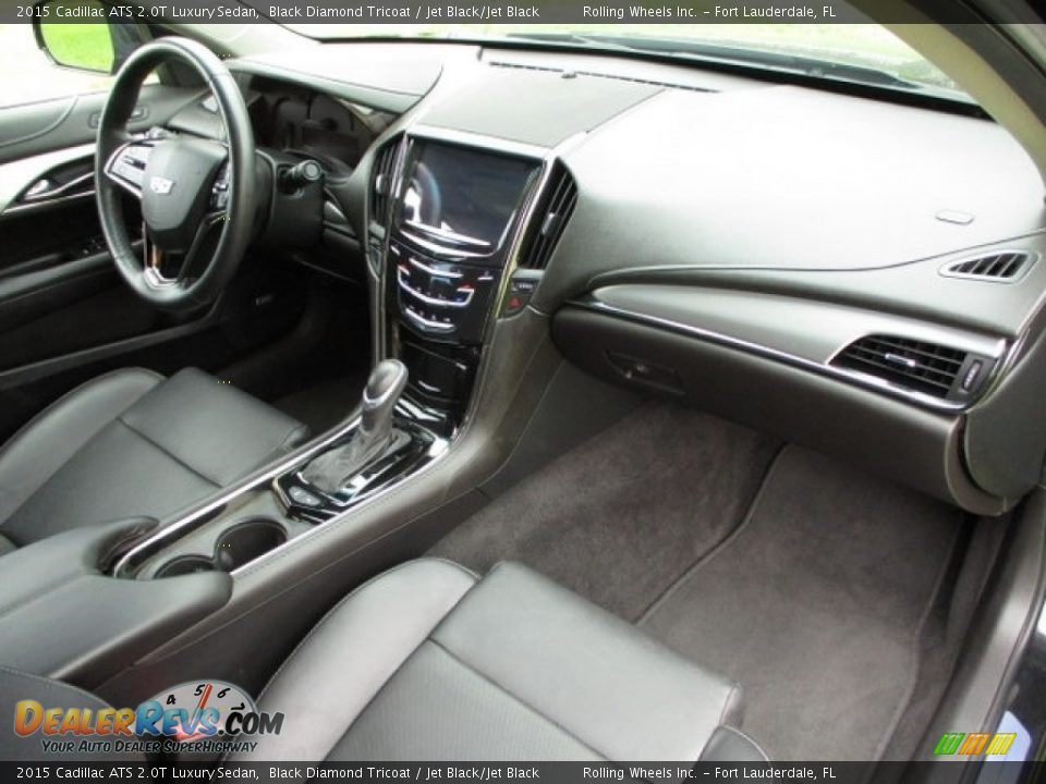 Dashboard of 2015 Cadillac ATS 2.0T Luxury Sedan Photo #25