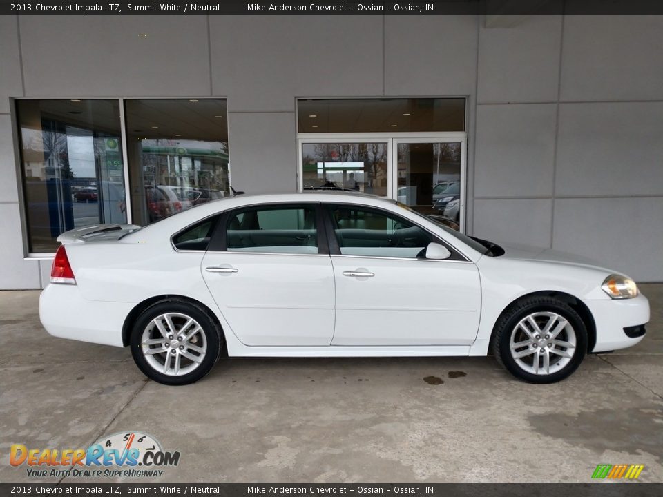 2013 Chevrolet Impala LTZ Summit White / Neutral Photo #3