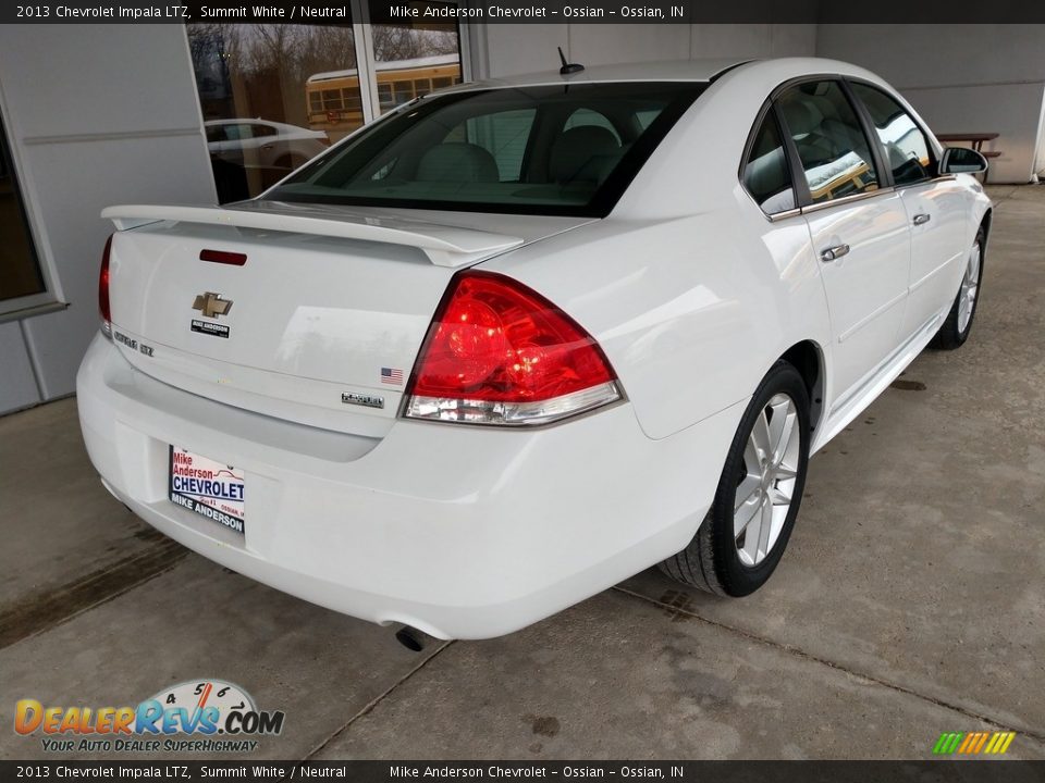 2013 Chevrolet Impala LTZ Summit White / Neutral Photo #4