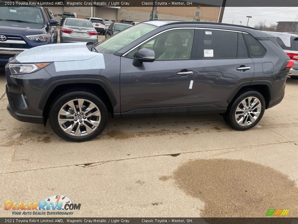 2021 Toyota RAV4 Limited AWD Magnetic Gray Metallic / Light Gray Photo #1