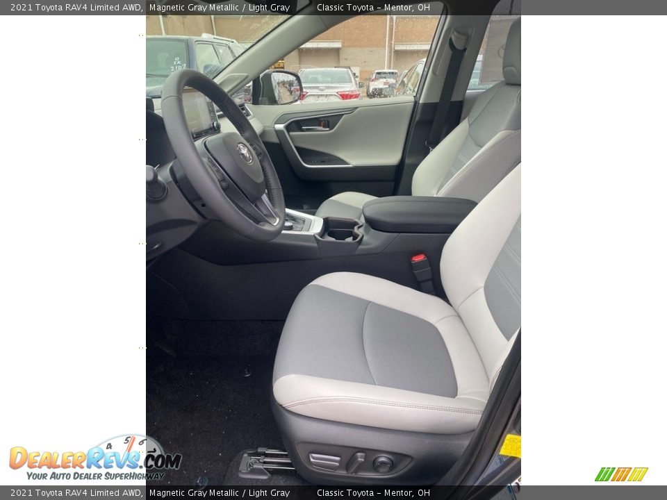 2021 Toyota RAV4 Limited AWD Magnetic Gray Metallic / Light Gray Photo #2
