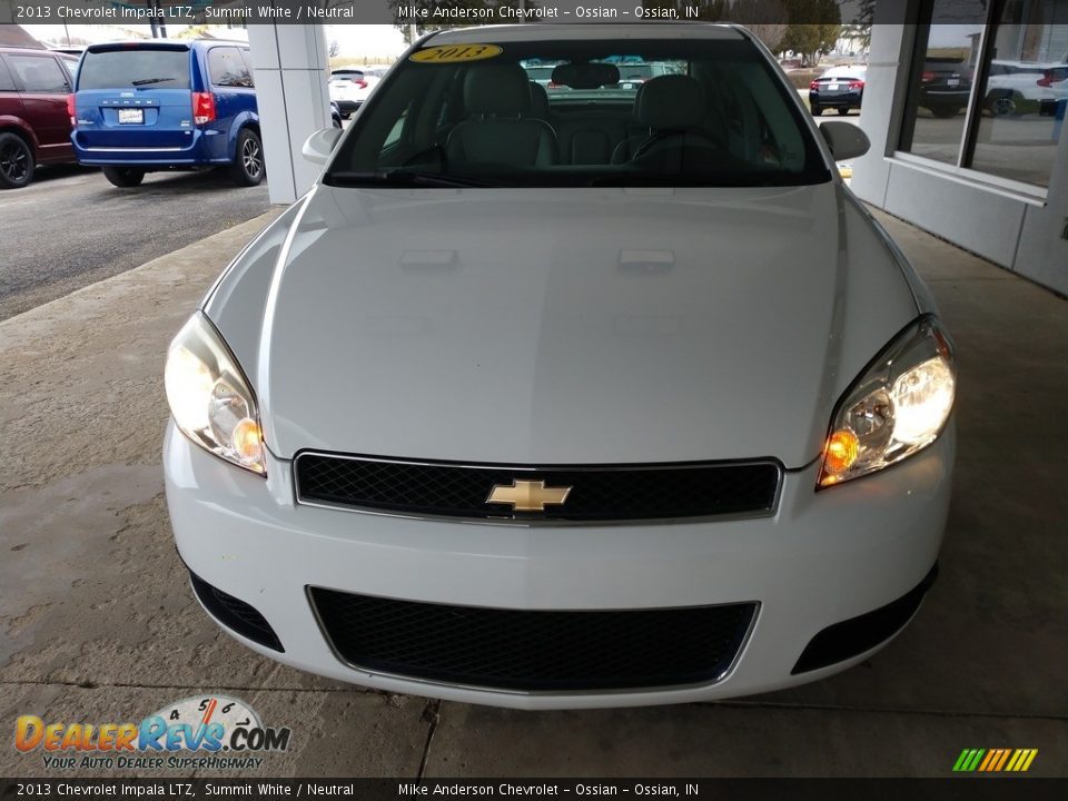 2013 Chevrolet Impala LTZ Summit White / Neutral Photo #9