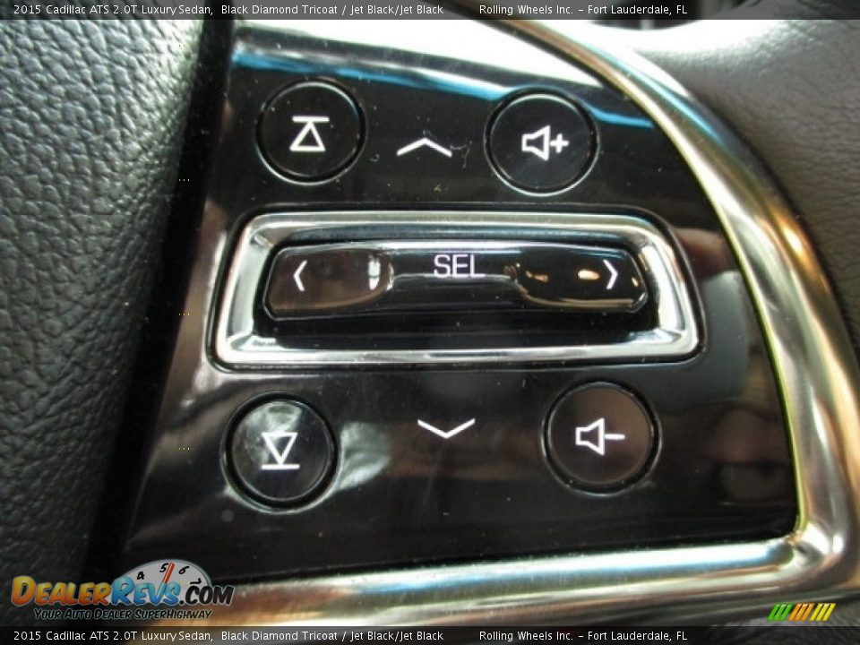 2015 Cadillac ATS 2.0T Luxury Sedan Steering Wheel Photo #36