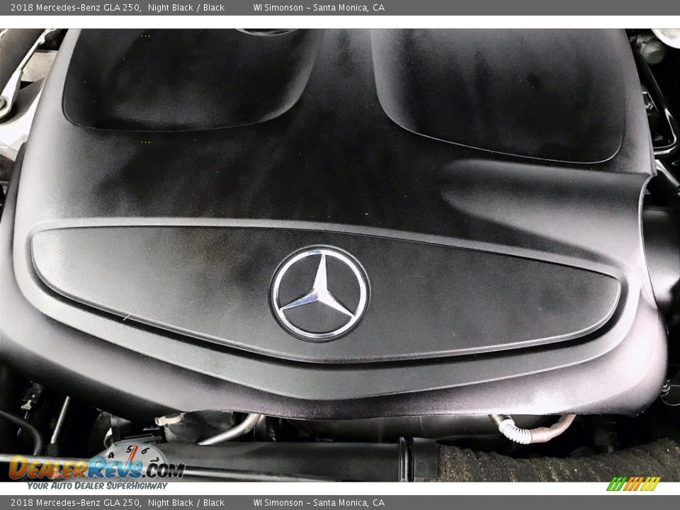 2018 Mercedes-Benz GLA 250 Night Black / Black Photo #32