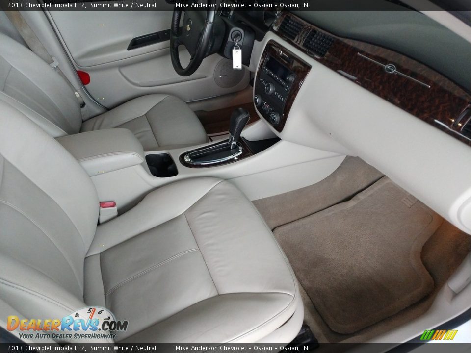 2013 Chevrolet Impala LTZ Summit White / Neutral Photo #18
