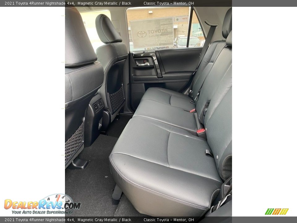 Rear Seat of 2021 Toyota 4Runner Nightshade 4x4 Photo #3