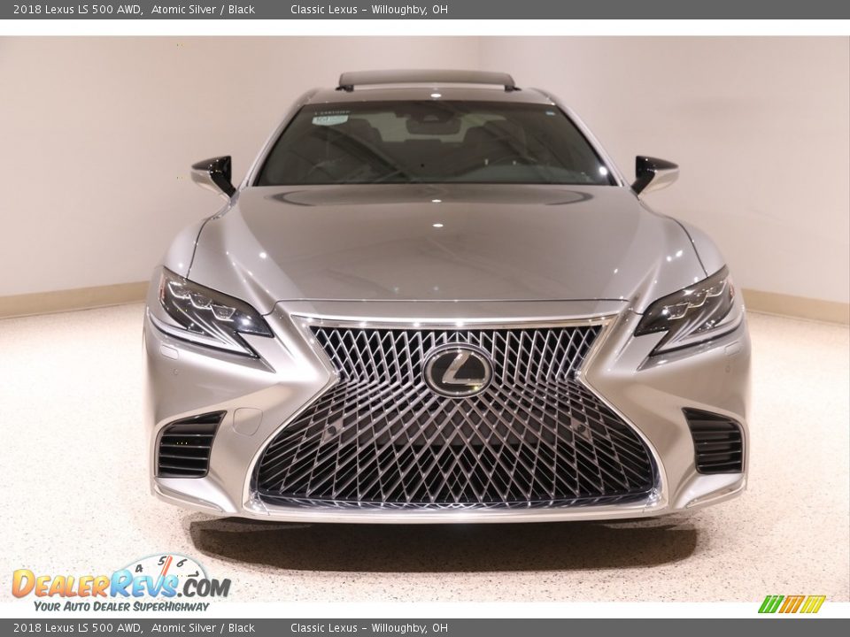 2018 Lexus LS 500 AWD Atomic Silver / Black Photo #2