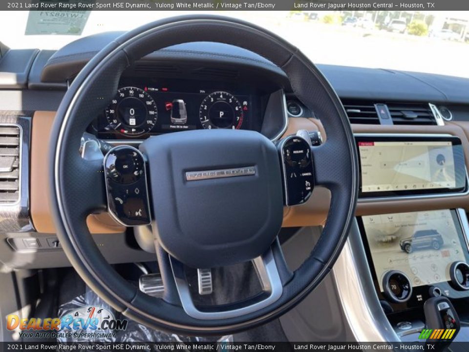 2021 Land Rover Range Rover Sport HSE Dynamic Steering Wheel Photo #21