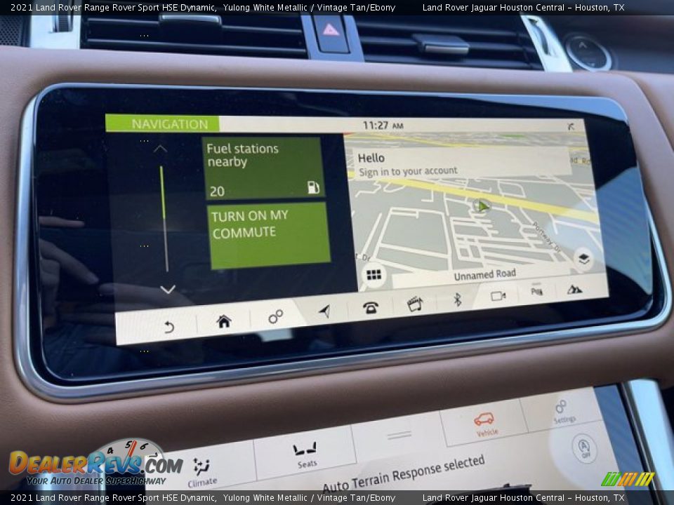 Navigation of 2021 Land Rover Range Rover Sport HSE Dynamic Photo #25
