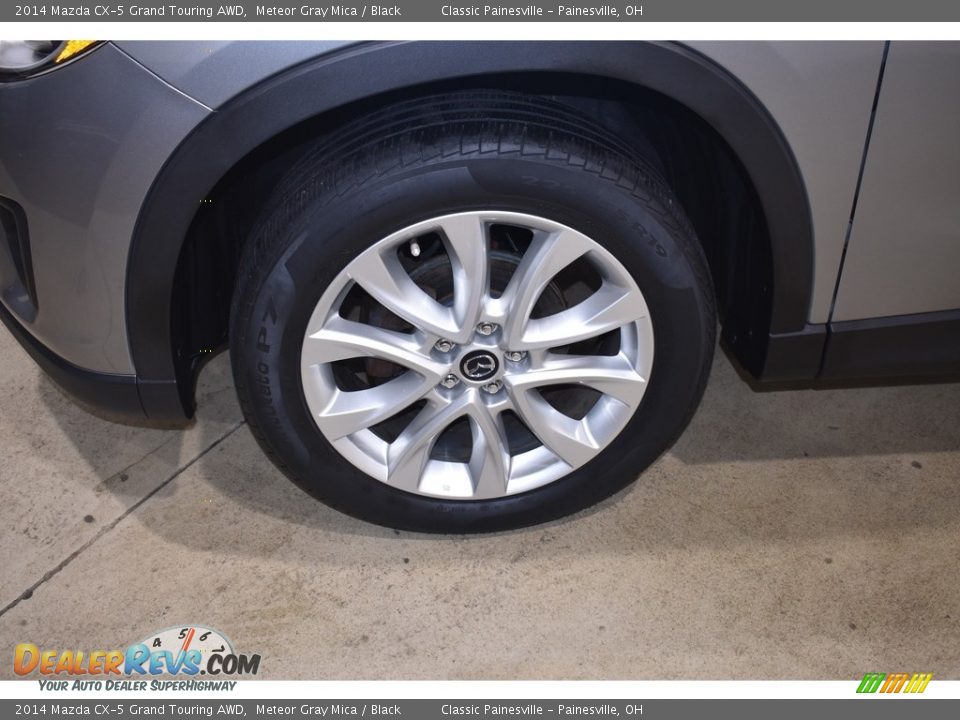 2014 Mazda CX-5 Grand Touring AWD Meteor Gray Mica / Black Photo #5