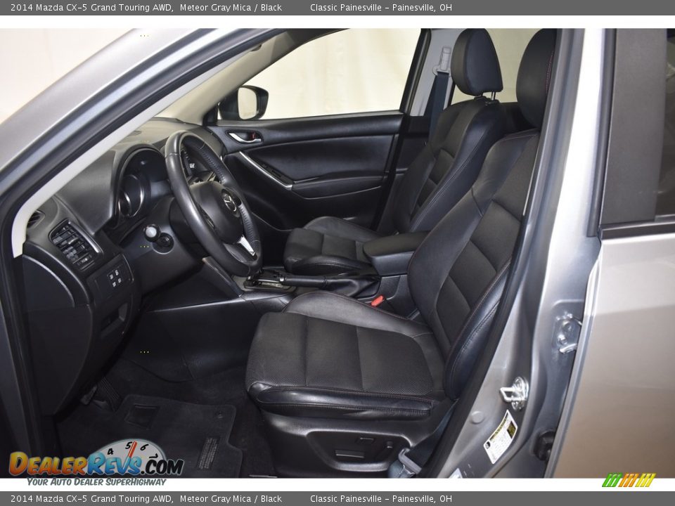 2014 Mazda CX-5 Grand Touring AWD Meteor Gray Mica / Black Photo #8
