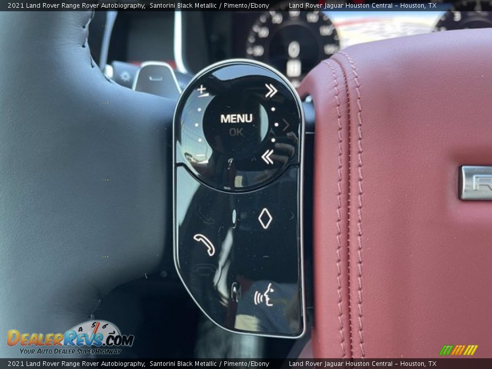 2021 Land Rover Range Rover Autobiography Santorini Black Metallic / Pimento/Ebony Photo #18