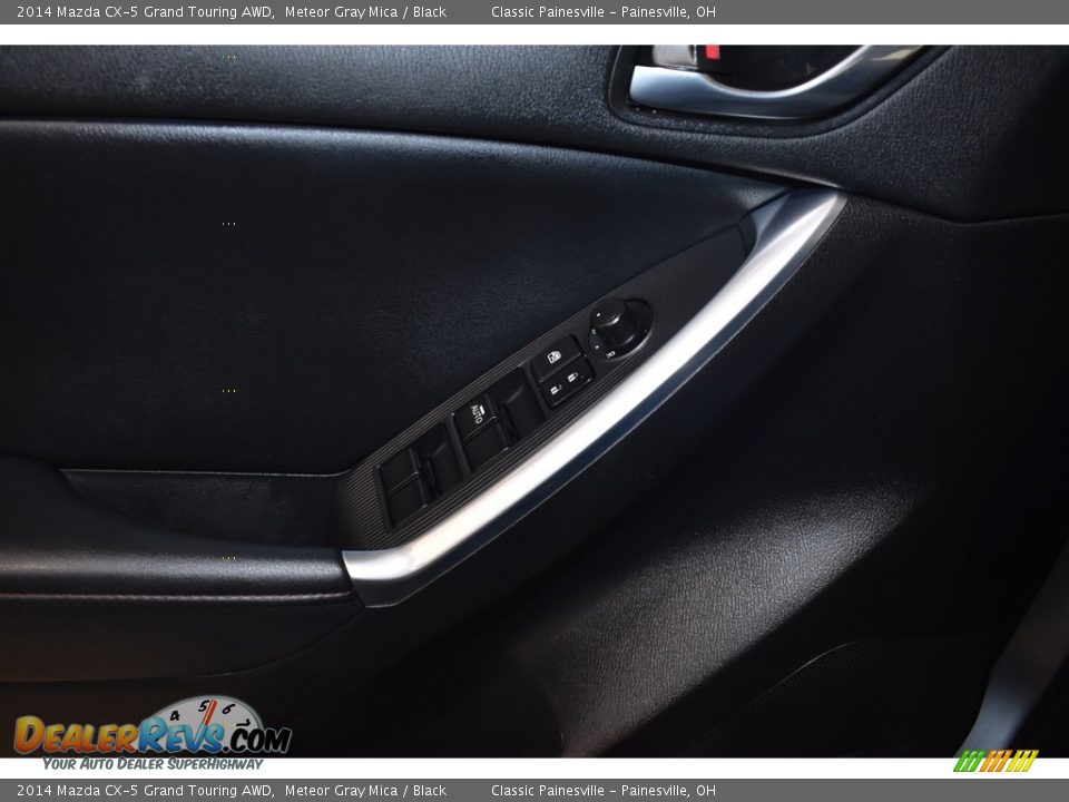 2014 Mazda CX-5 Grand Touring AWD Meteor Gray Mica / Black Photo #11