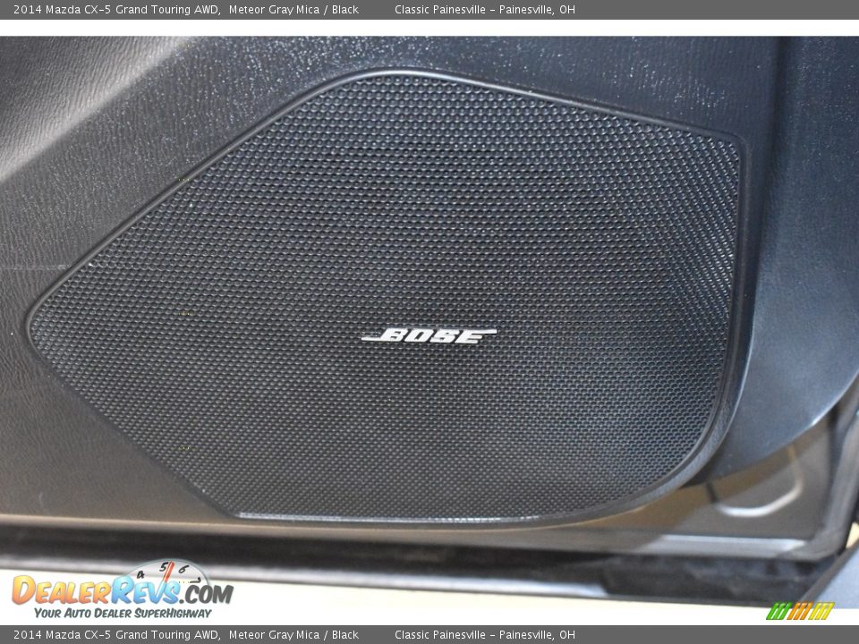2014 Mazda CX-5 Grand Touring AWD Meteor Gray Mica / Black Photo #12