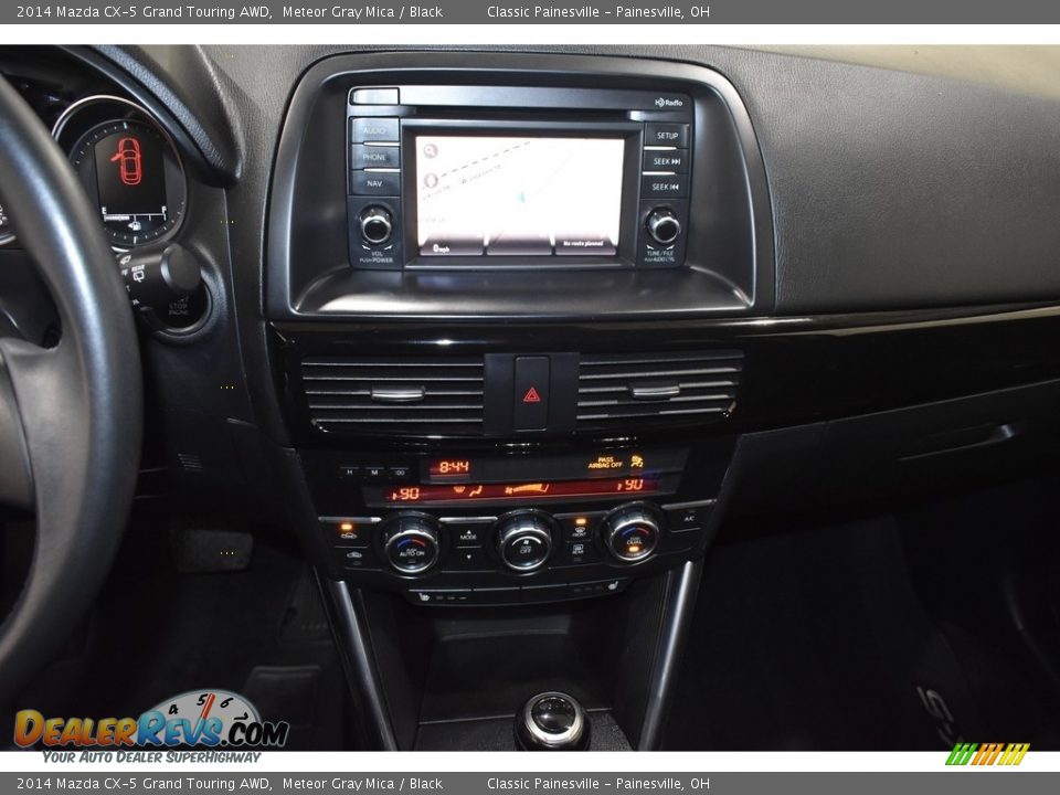 2014 Mazda CX-5 Grand Touring AWD Meteor Gray Mica / Black Photo #14