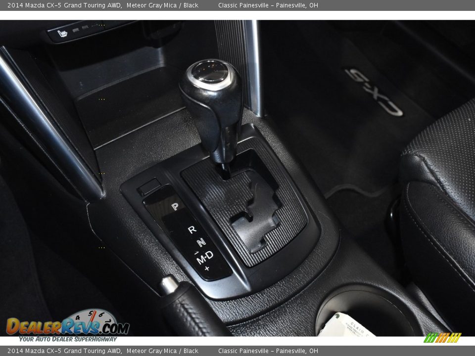 2014 Mazda CX-5 Grand Touring AWD Meteor Gray Mica / Black Photo #16