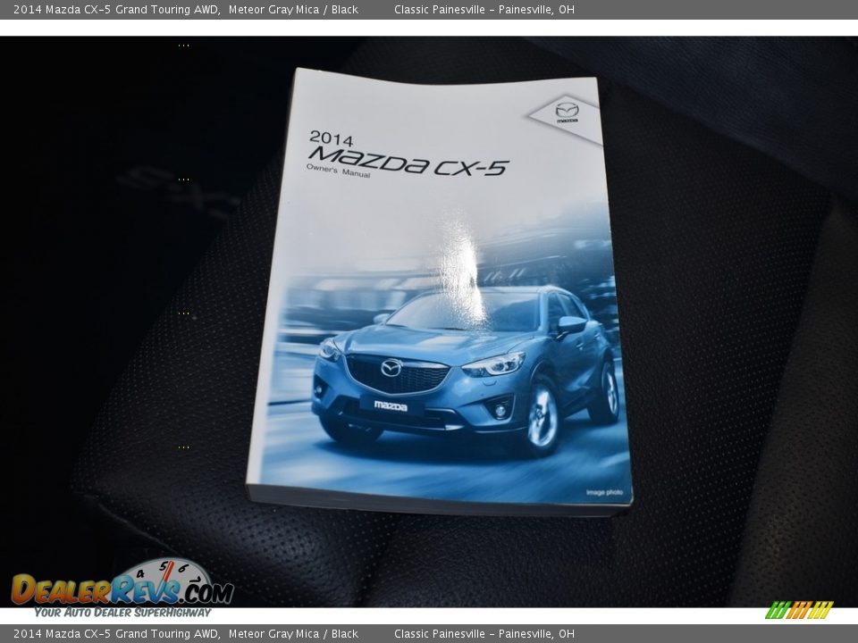 2014 Mazda CX-5 Grand Touring AWD Meteor Gray Mica / Black Photo #18