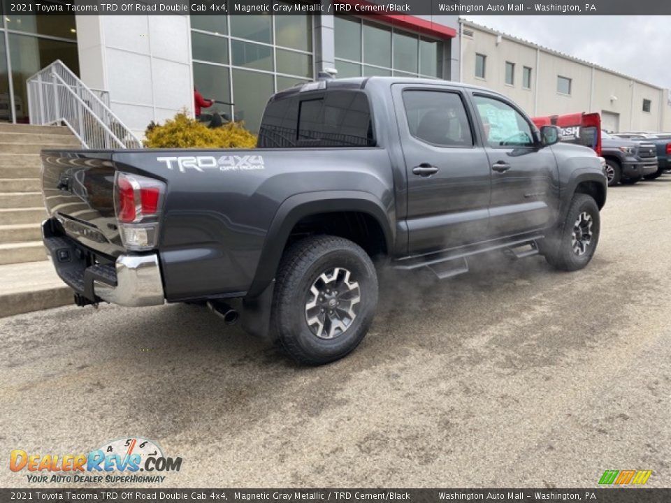 2021 Toyota Tacoma TRD Off Road Double Cab 4x4 Magnetic Gray Metallic / TRD Cement/Black Photo #13