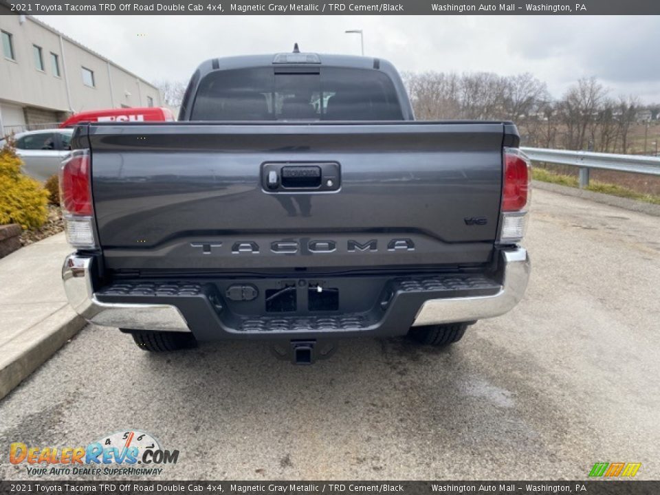 2021 Toyota Tacoma TRD Off Road Double Cab 4x4 Magnetic Gray Metallic / TRD Cement/Black Photo #14