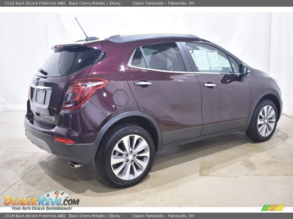 2018 Buick Encore Preferred AWD Black Cherry Metallic / Ebony Photo #2